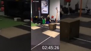 Athens Throwdown 2018 men’s scaled wod 3 Dimitris Xouliaras