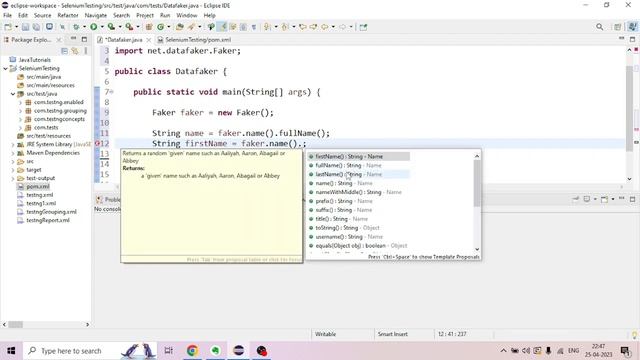 Datafaker Installation & Usage | Java for Selenium | Core Java for beginners | Malayalam | #14