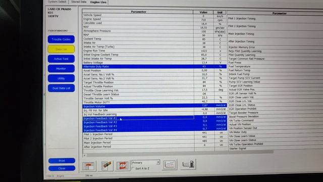 Проверка дизельного автомобиля и топливной системы на примере Toyota Prado #1kdftv смотреть онлайн