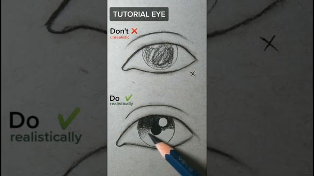 How to drawing eyes - Tutorial  learning step by step