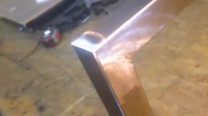 Барный стул из металлопрофиля в стиле лофт своими руками.