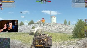СТРИМЕР ГЕНИЙ ТАНКОВАНИЯ И УРОНА ОСВАИВАЕТ НОВУЮ ПТ-САУ ● WoT Blitz