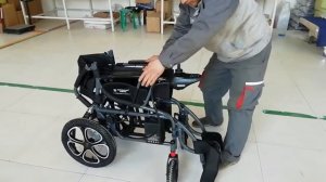 Как складывать  Инвалидная коляска  Электроколяска  Кресло для инвалида  Кресло коляска