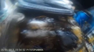 Ремонт ваз 2110 Часть первая  Замена подушек двигателя.