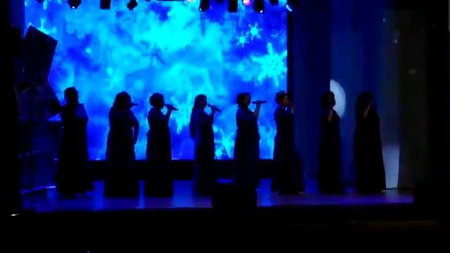 Песня "Синий иней" на якутском языке. Исполняет ансамбль смотреть онлайн