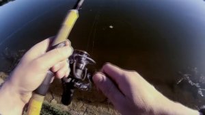 Как быстро намотать леску на катушку на водлёме.