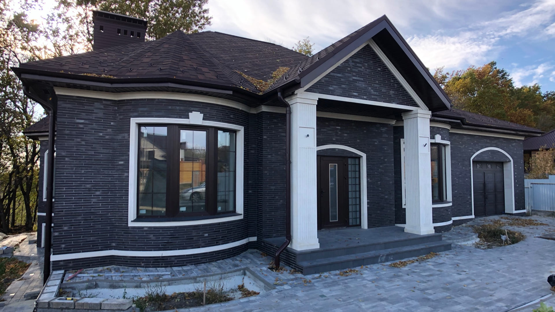 Обзор дома "под ключ" в классическом стиле | Проекты домов смотреть онлайн