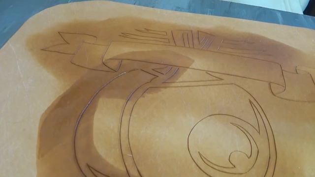 Рисунок на коже растительного дубления смотреть онлайн