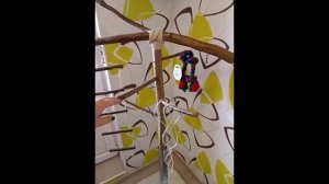 СТЕНД - ПРИСАДКА для ПОПУГАЯ!!! Как СДЕЛАТЬ своими руками!)