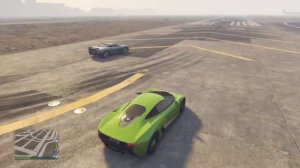 GTA V - Ocelot XA21 vs Vysser Neo (Jaguar C-X75 vs Spyder C8 Aileron)