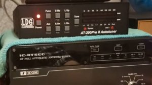 ICOM IC AT 500 и LDG AT-200 ProII сравнения