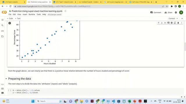 Using Machine Learning Prediction Model #gripjune23 #sparks_foundation #intership #python