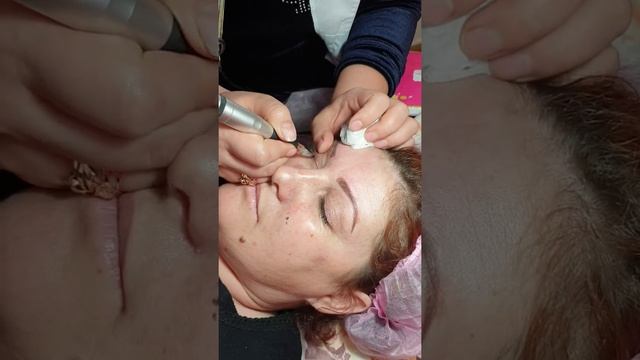 Как делать татуаж век межресничка