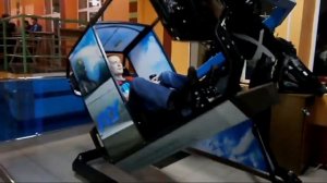 Авиасимулятор FLY-Motion c вращением на 360 градусов.