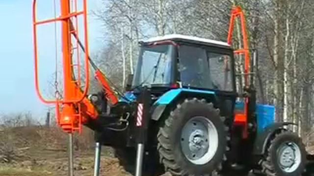 Видео_«Бурильная_машина_БМ_205Д»