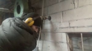 Самодельная коронка по пеноблоку из трубы 110мм