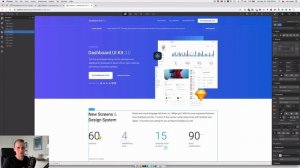 Project Overview - Dashboard UI Kit 3.0 Landing Page (Webflow/Sketch Case Study)