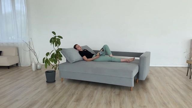Ванкувер - Диван с другой планеты (производитель Мебельная фабрика City Мебель) Цвет: Серый Велюр