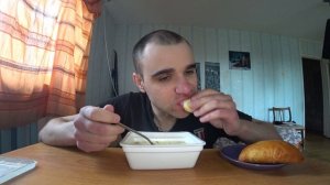 МУКБАНГАСМР ДОШИРАКДОШИК с МАЙОНЕЗОМРАССТЕГАИ с ГОРБУШЕЙ ОБЖОР ОБЕД EATINGASMRMukbang#171