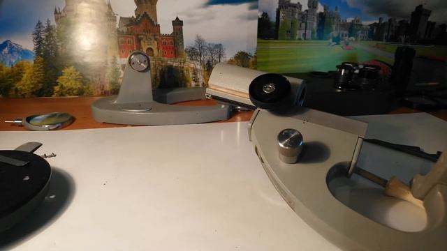 Микроскоп МБУ-4А. смотреть онлайн