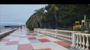 Санаторий Южное Взморье. Прогулка по набережной Адлера в мае 2023