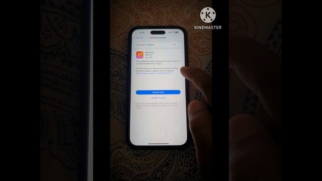 IOS 17.1.2 update on Iphone 14 pro max смотреть онлайн