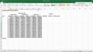 EJERCICIO 8 y 9 de Excel