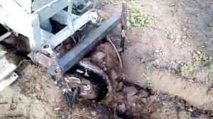 установка дисковых окучников на сажалку