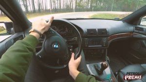 BMW E39 540i 4.4 V8 POV ACCELERATION 0-140