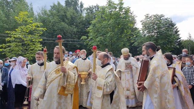 День Св. апостолов Петра и Павла 12.07.2020 Токсово смотреть онлайн