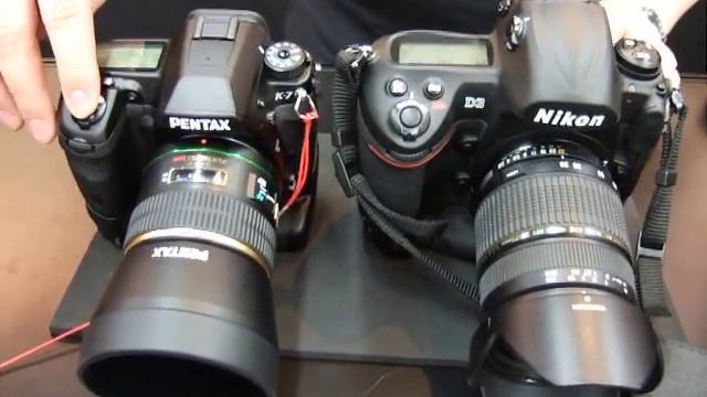 PENTAX K-7(5.2 fps) vs Nikon D3(at：5.0 fps) shooting with LENZ смотреть онлайн