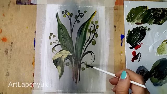 ЛАНДЫШИ, РИСУЕМ ПРОСТО