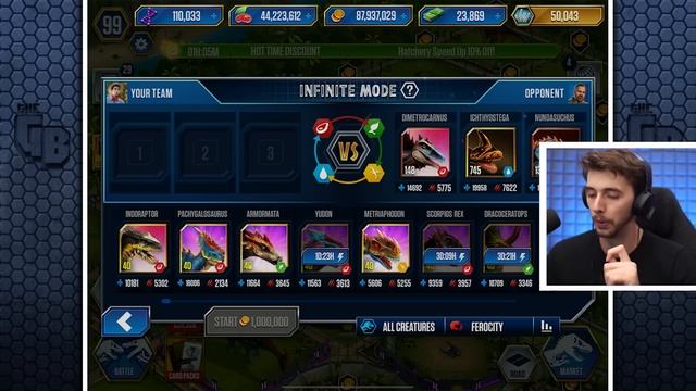 MAX CRYOLOPHOSAURUS UNLOCKED!!! | Jurassic World - The Game - Ep524 HD смотреть онлайн