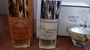 Новая Заря. Какие ароматы люблю. Золотые пачули лайт, Фрезия, Только ты.