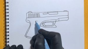 Рисуем пистолет