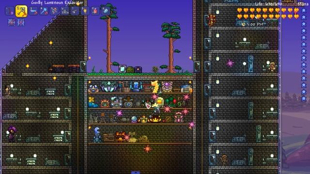 Полностью автоматизирую базу || Террария с кучей модов смотреть онлайн