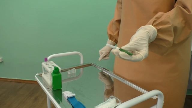 57 Взятие крови из вены системой вакуумной Vacutainer смотреть онлайн