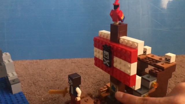 Lego Minecraft 21152 The Pirate Ship Adventure Unboxing/Review! смотреть онлайн