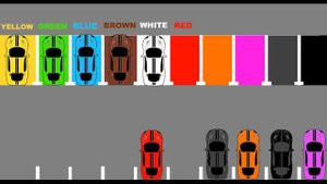 Учим цвета на английском языке с супер гоночными машинками#Английский язык