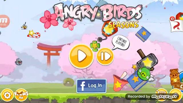 Cherry Blossom Angry Birds Music♪♪♪ смотреть онлайн