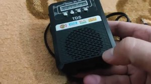 Функциональный китайский радиоплеер tds ws-330