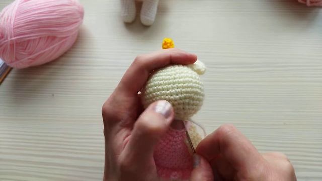 Единорожка крючком! МК Часть 4! Делаем гриву вяжем юбочку!