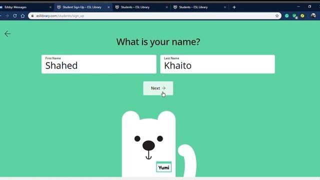 ESL Library LOGIN In Arabic Mrs Woodacres Class
