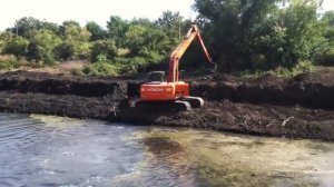 Очистка озер, прудов и других водоемов от ила