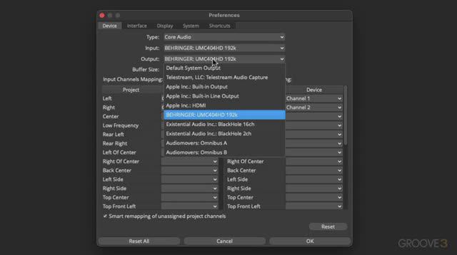 03. Setting up Your Audio Device & Creating New Audio Project
