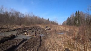 Уазы и Нивы в Зуевом лесу. Офф-роуд в Калужской области. Часть 1