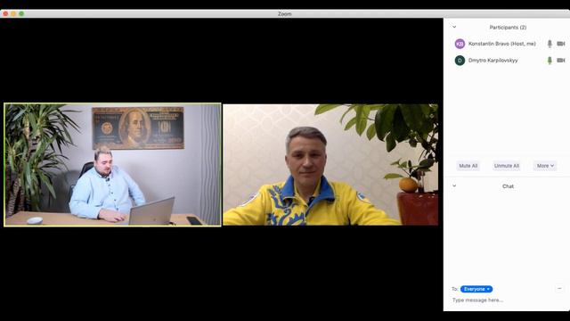 Антикризисные беседы в Клубе Инвесторов 'Синергия": Константин Браво и Дмитрий Карпиловский