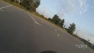 Honda XL1000V Varadero - Gymkhana на Липецкой 20.08.2017