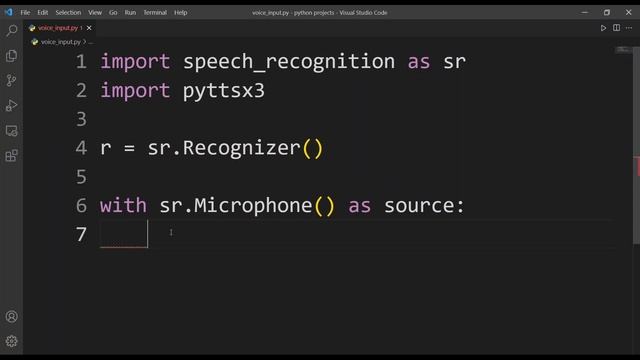 speech recognition Python | The Bro kode