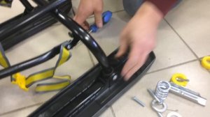 Сборка снегоката Тимка Спорт